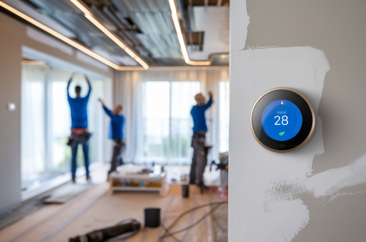 Comment intégrer des solutions domotiques lors de travaux de rénovation ?