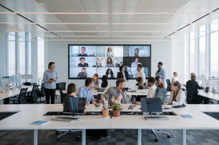 Quelles sont les tendances actuelles en matière de travail hybride pour les entreprises ?