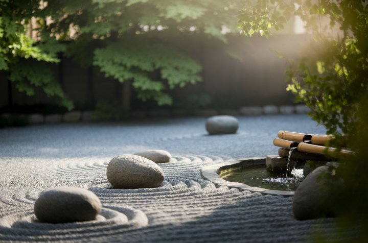 Créer un jardin zen : les éléments essentiels et leurs bienfaits pour l'équilibre familial