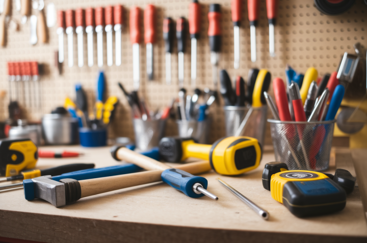 Quels outils indispensables pour débuter en bricolage lorsqu'on est novice