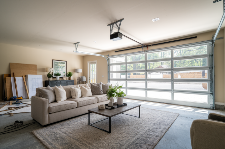 Transformation d'un garage en pièce à vivre : démarches et réalités du chantier