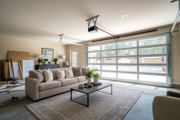 Transformation d'un garage en pièce à vivre : démarches et réalités du chantier