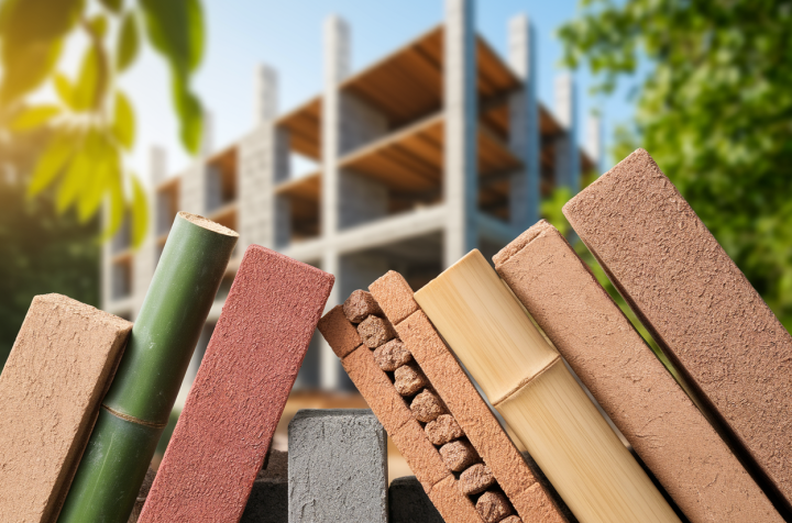 Chantier écologique : matériaux innovants qui respectent l'environnement